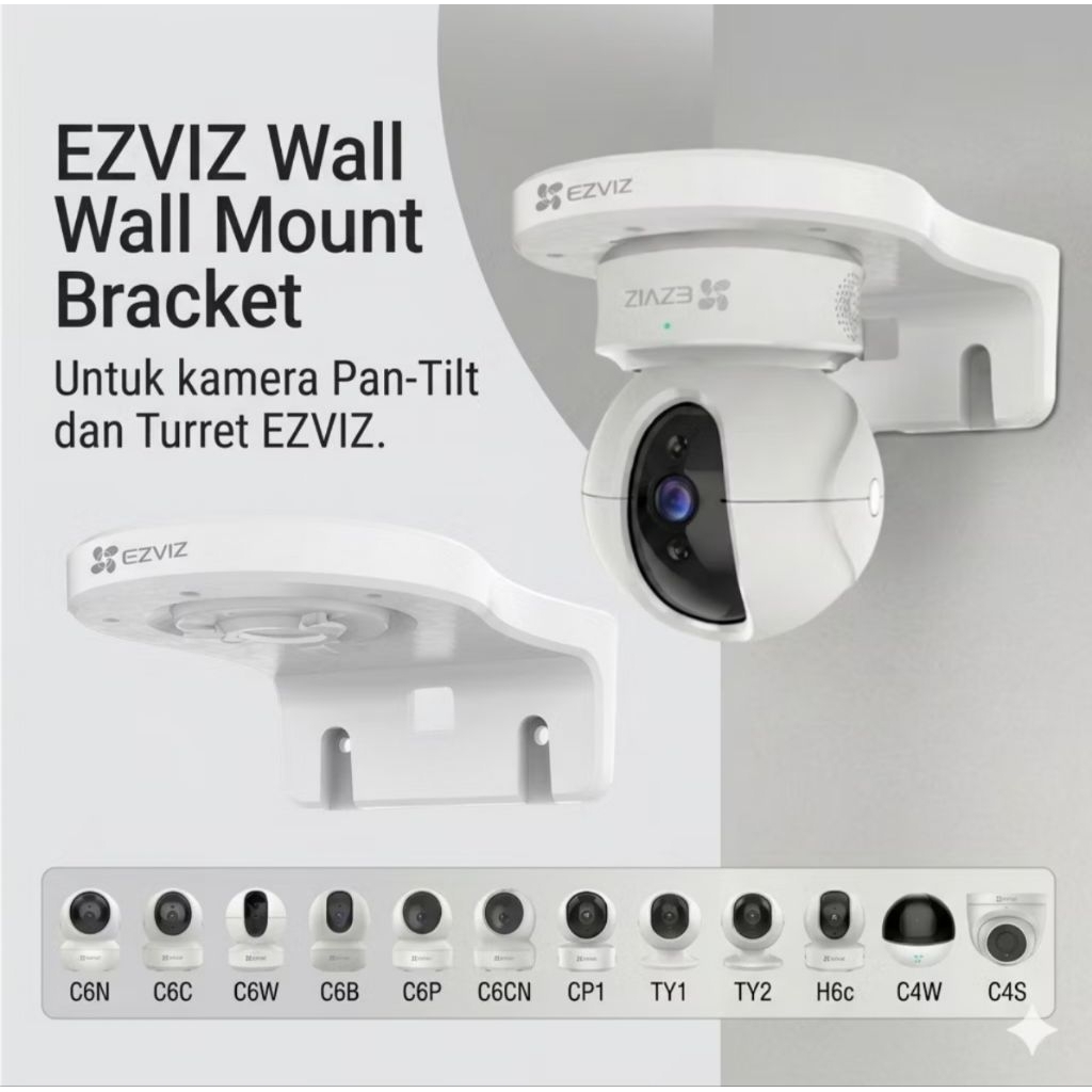 Ezviz Wallmount Original untuk Semua Kamera Indoor Ezviz
