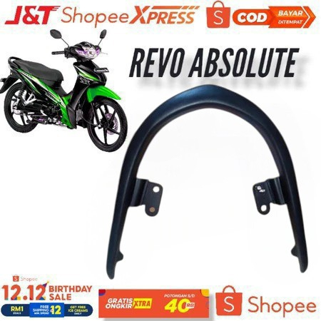 Behel revo absolute 110 begel revo absolute planger pegangan jok belakang honda revo absolute Motor 