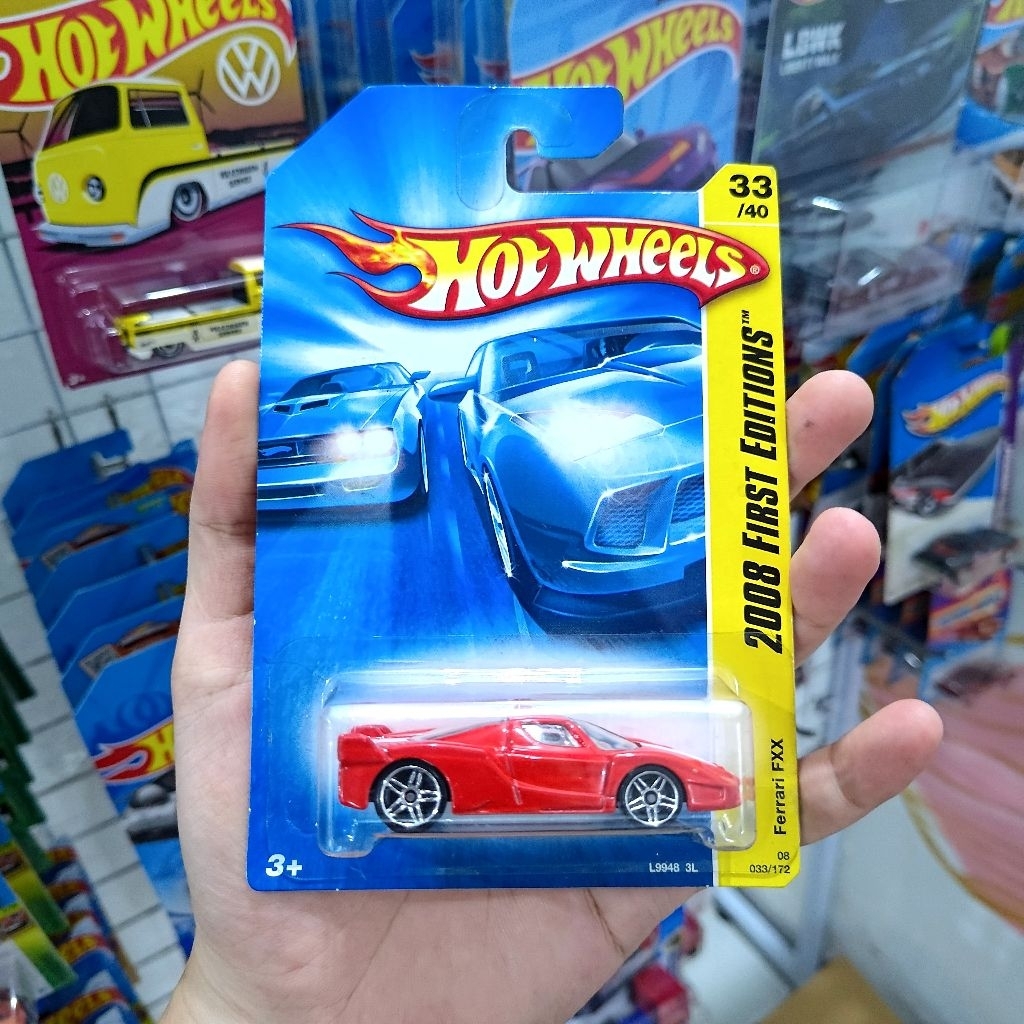 Hot Wheels Ferrari FXX Merah Stiker China - Hotwheels Original Mattel