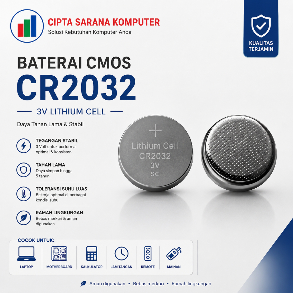Baterai Maxell CR 2032 / CR2032 Lithium Battery 3V