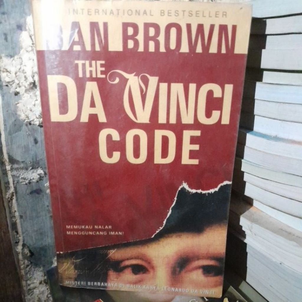 BUKU BEKAS ORIGINAL DAN BROWN THE DA VINCI CODE