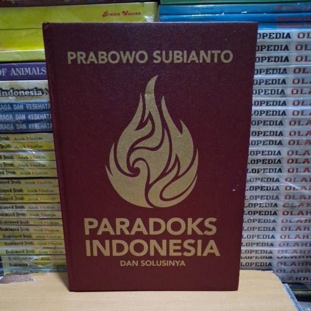 Buku Original PRABOWO SUBIANTO PARADOKS INDONESIA DAN SOLUSINYA