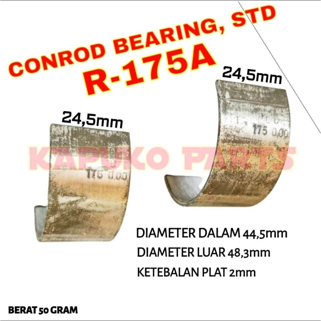 R175A METAL JALAN STD UNTUK DIESEL ENGINE MESIN DIESEL DONGFENG 7.5PK