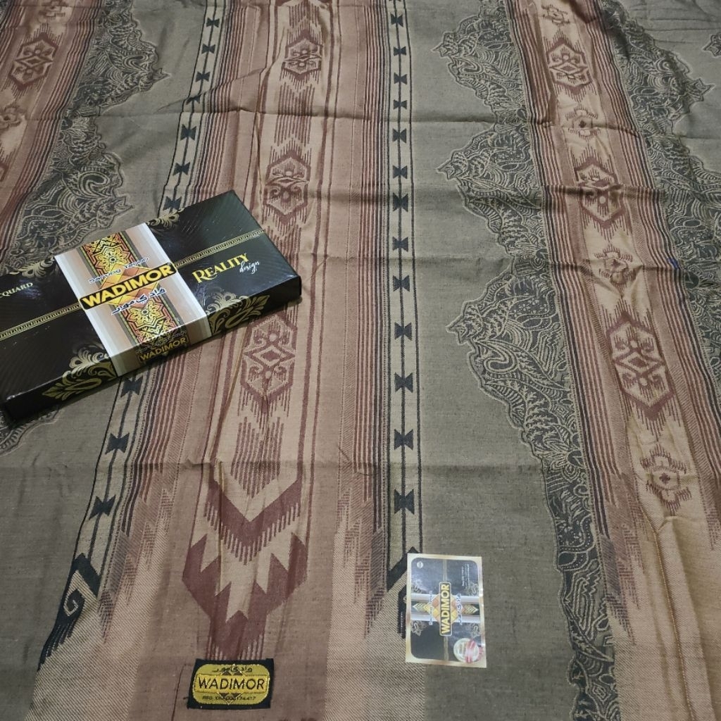 Sarung Wadimor BATIK Jacquard Singgasana Mascot Maskot Antik
