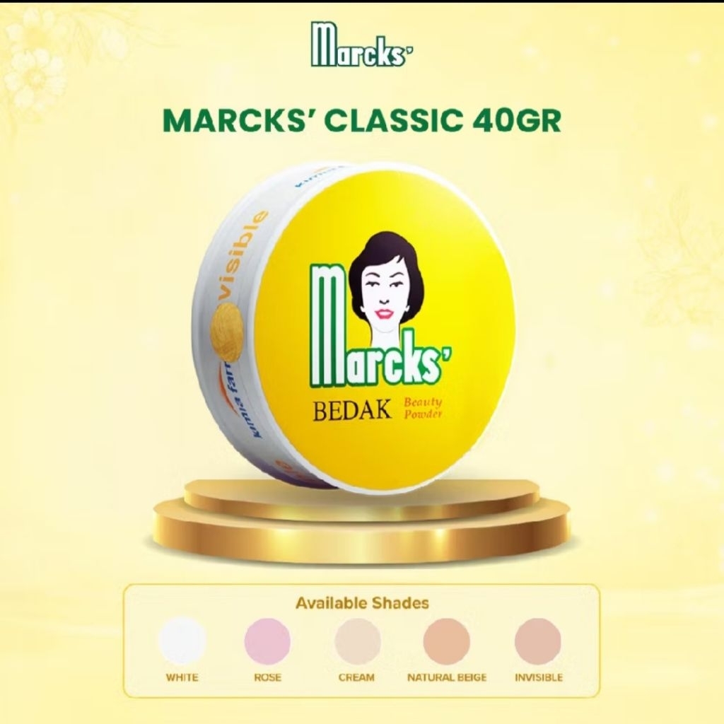 Bedak Marcks Tabur 40gr Original - Natural Beige