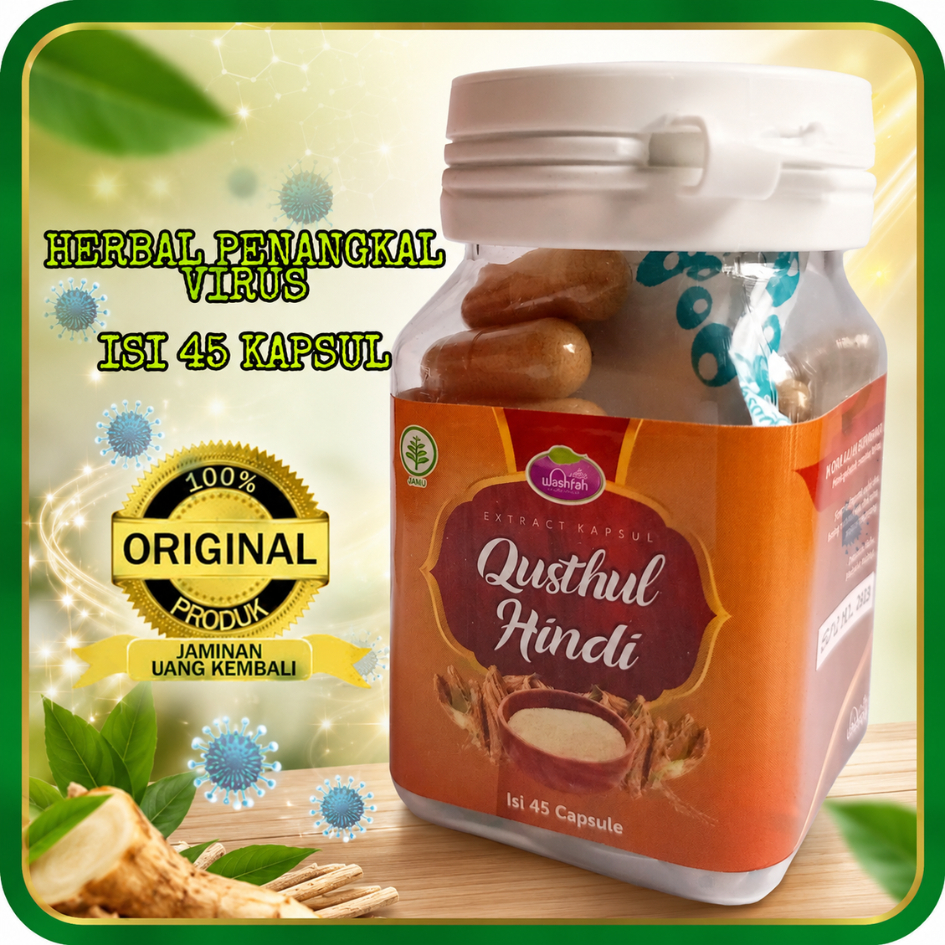 Qusthul Hindi Kapsul Original 45 Kapsul Madinah