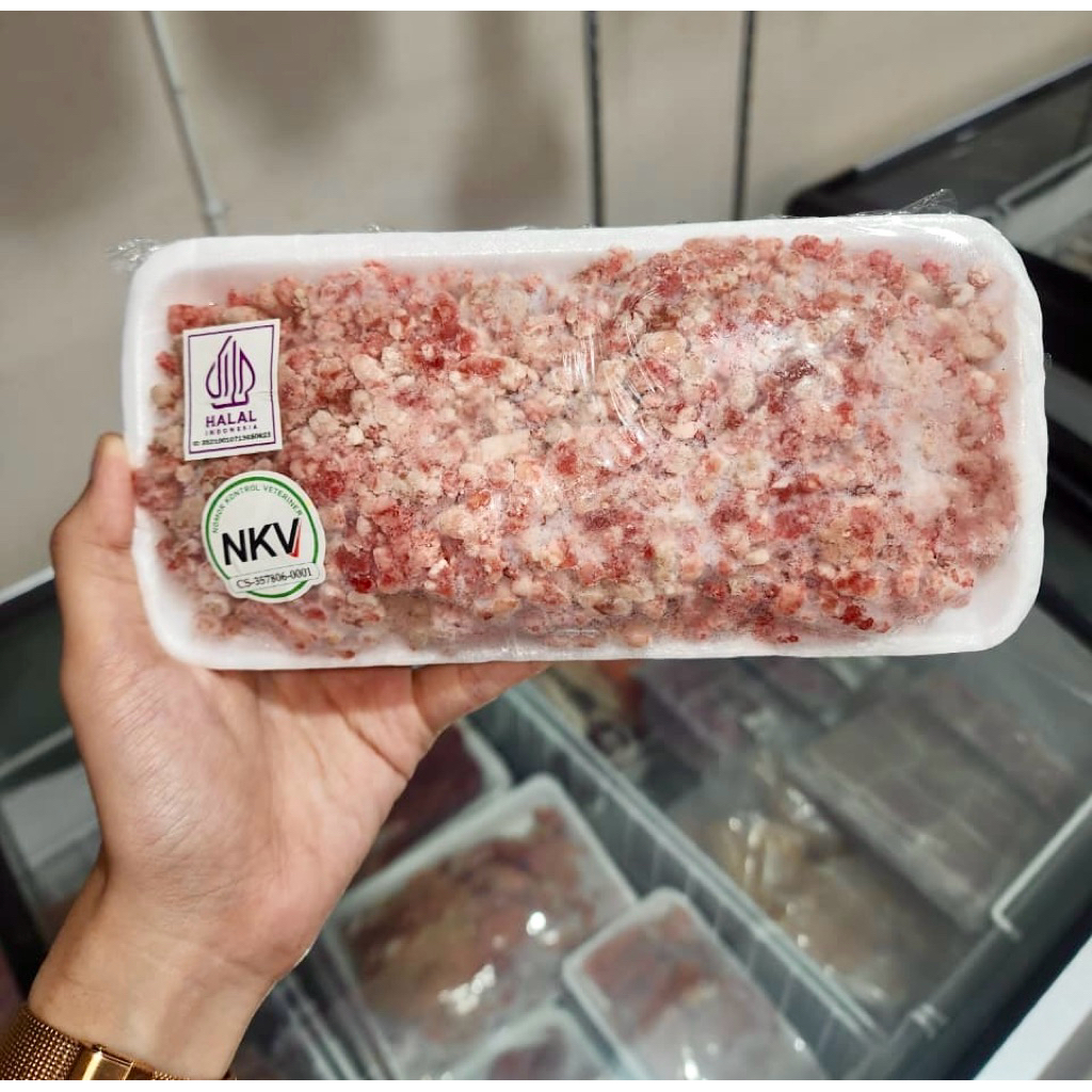 AJ Daging Sapi Giling Premium (Lemak 20-30%) Minced Beef Juicy Ready Stok Festive Frozen Food Semara