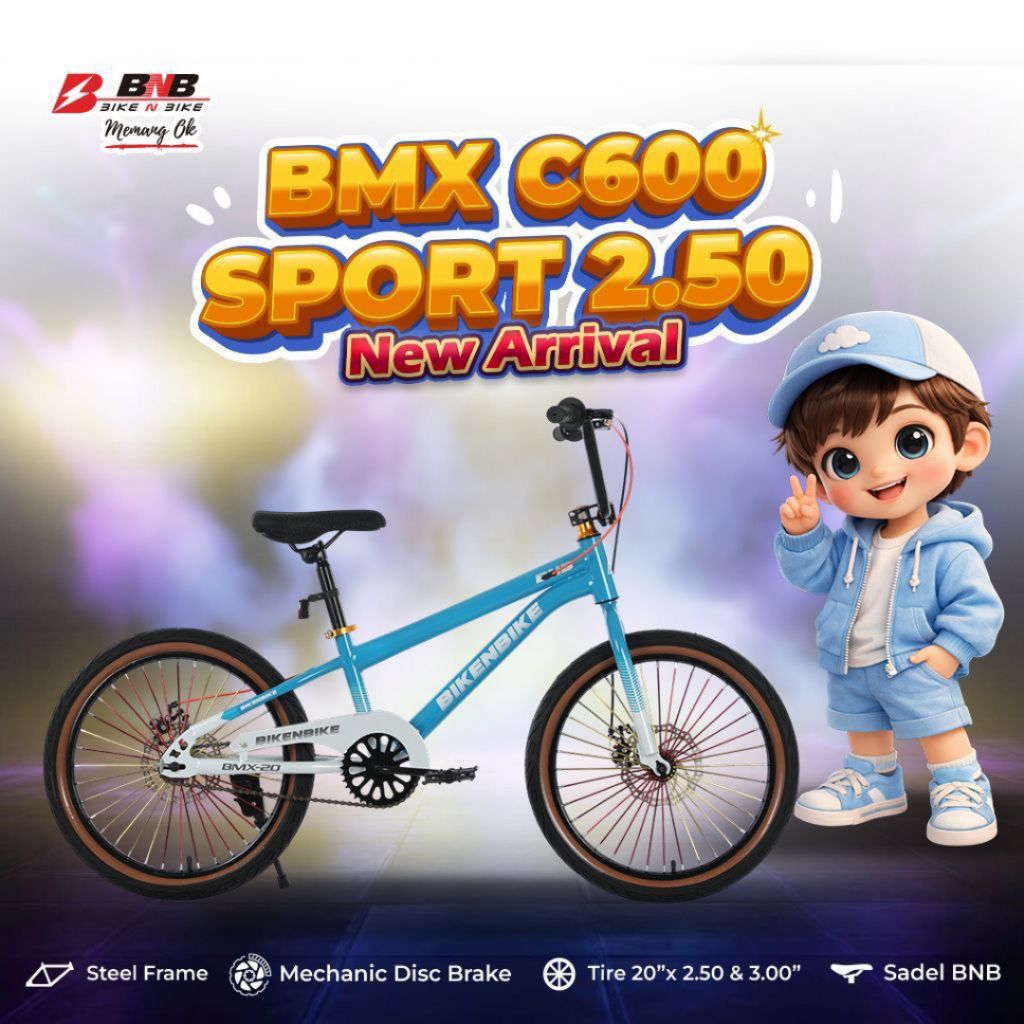 SEPEDA BMX 20 INCH BNB & MORISON MURAH  KUALITAS MANTAP