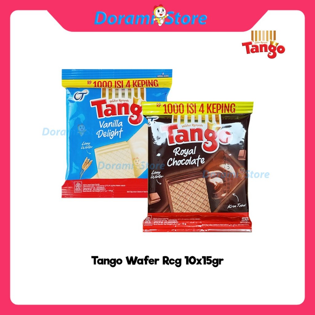 Tango Wafer Renceng 10x16gr / Wafer Tango Renceng Enak Renyah