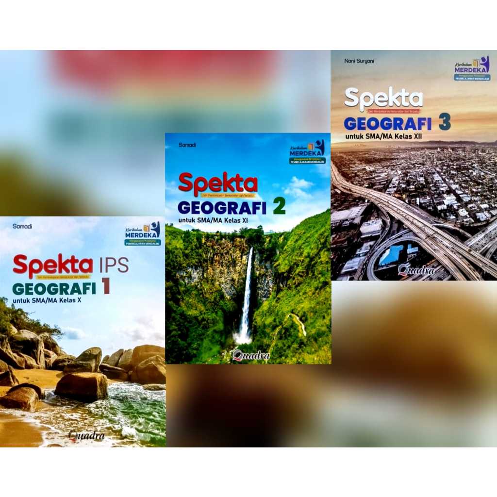 Geografi SMA/MA Quadra Kurikulum Merdeka