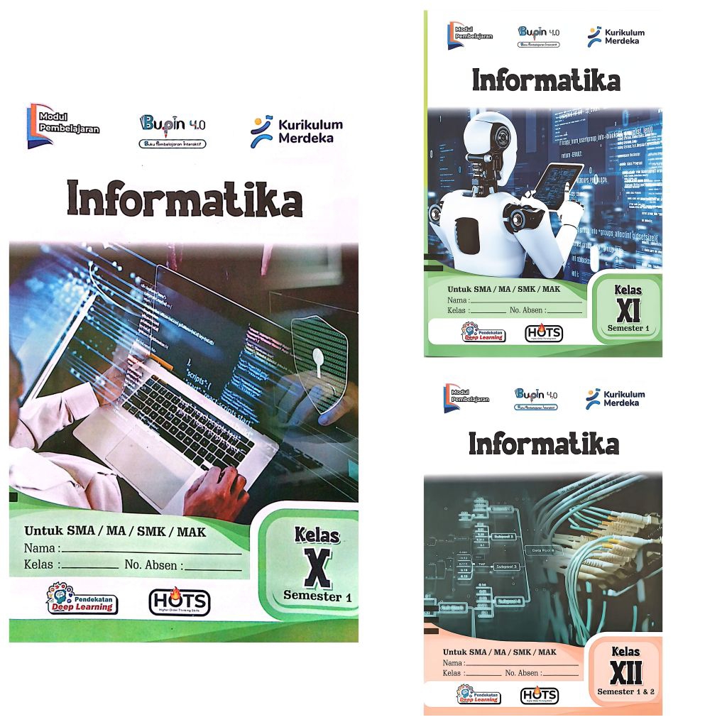 BUKU LKS BUPIN SMA SMK INFORMATIKA KELAS 10 11 SEMESTER 1 GANJIL KELAS 12 SEMESTER 1&2 SETAHUNAN TA.