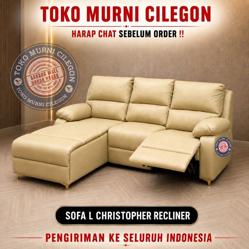 Sofa Recliner / Selonjor L Oscar Christopher