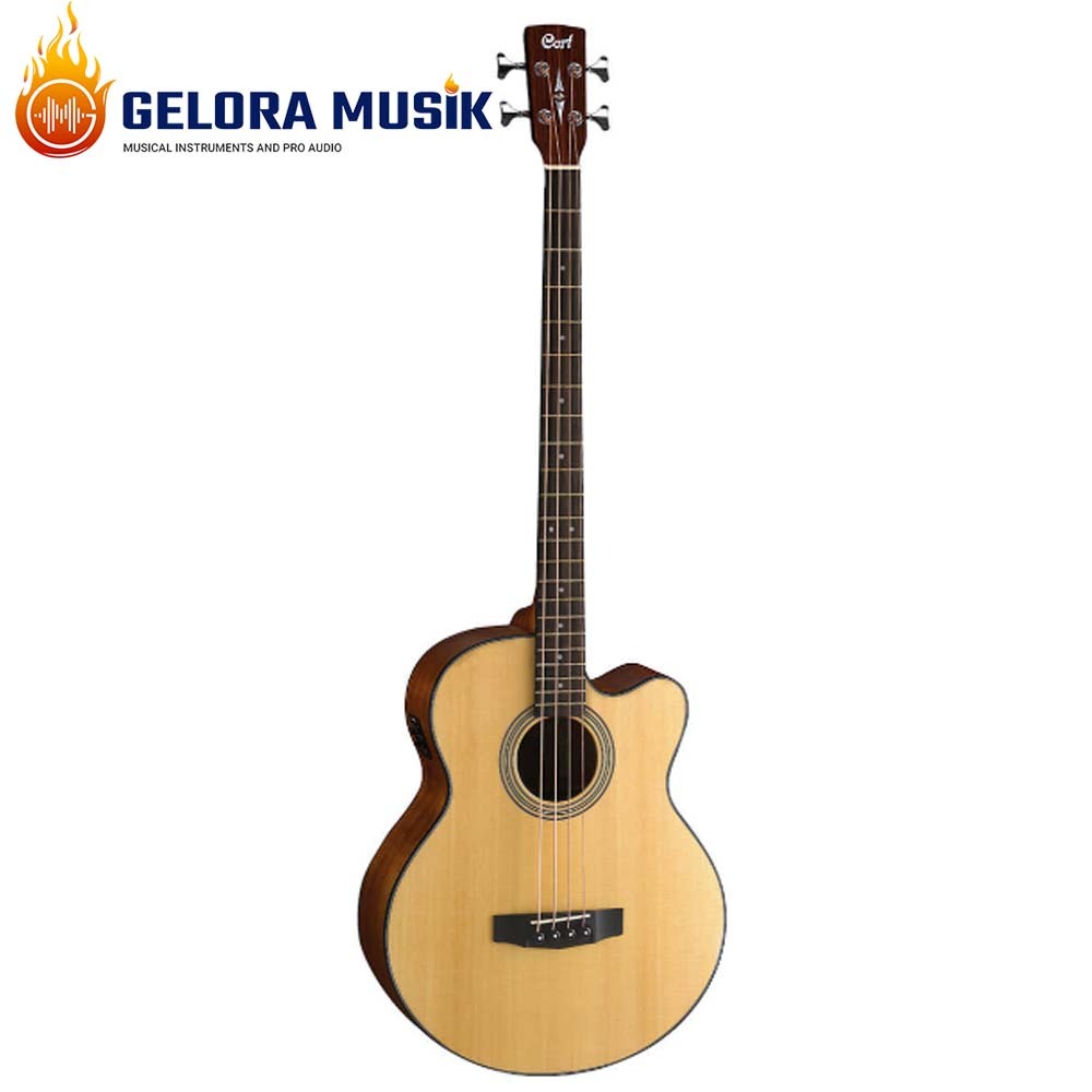 Gitar Bass Akustik Elektrik Cort SJB5F-NS