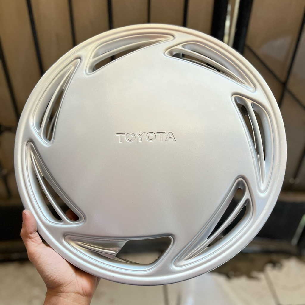 Wheel Dop Weldop Cover Velg Toyota Kijang Build Up Ring 13 Ori Copotan