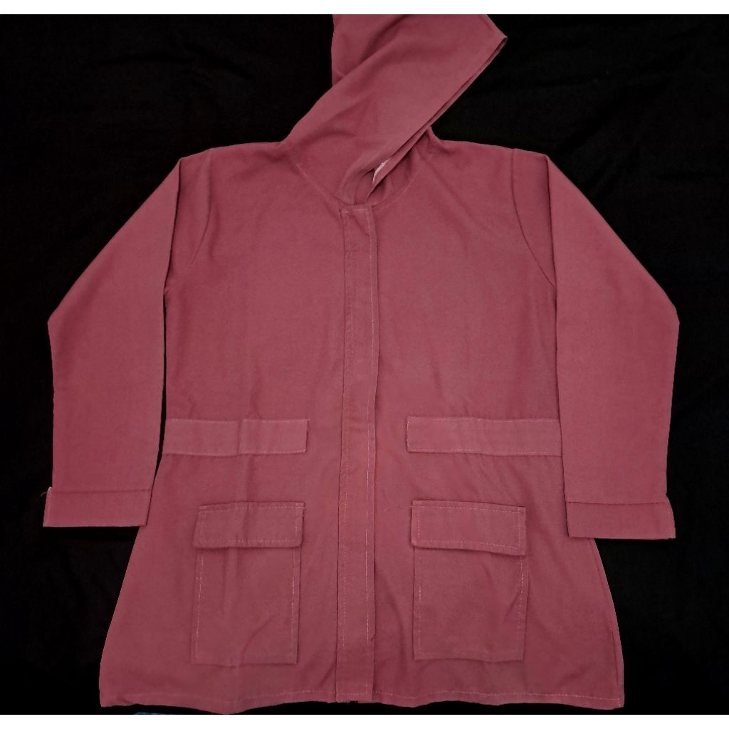 preloved jaket pink