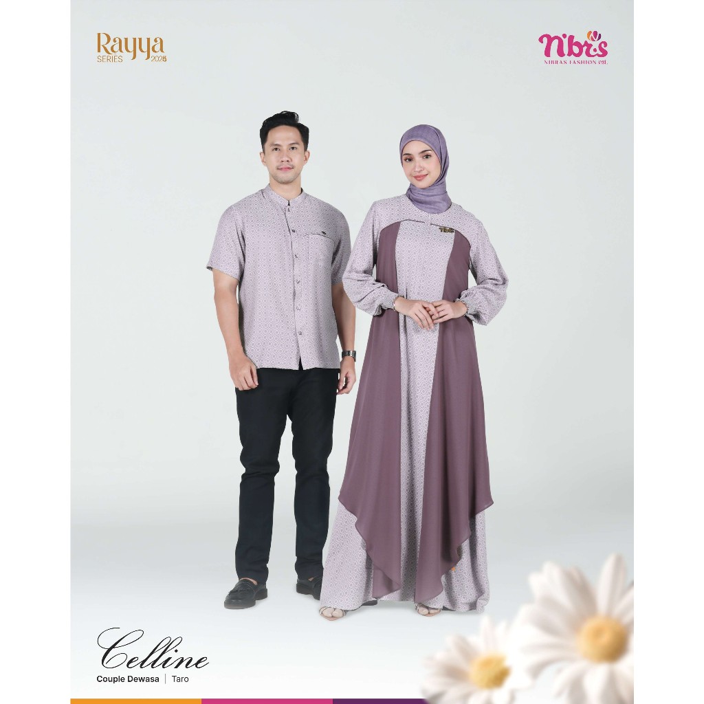 COUPLE NIBRAS CELLINE TARO GAMIS DAN KOKO