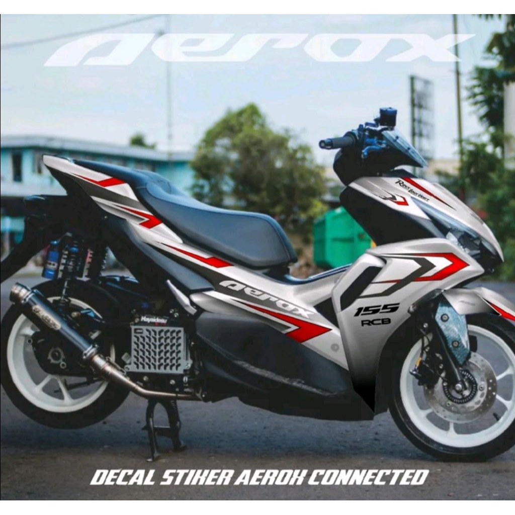 Stiker Decal Aerox Conected Full Body Decal Custom