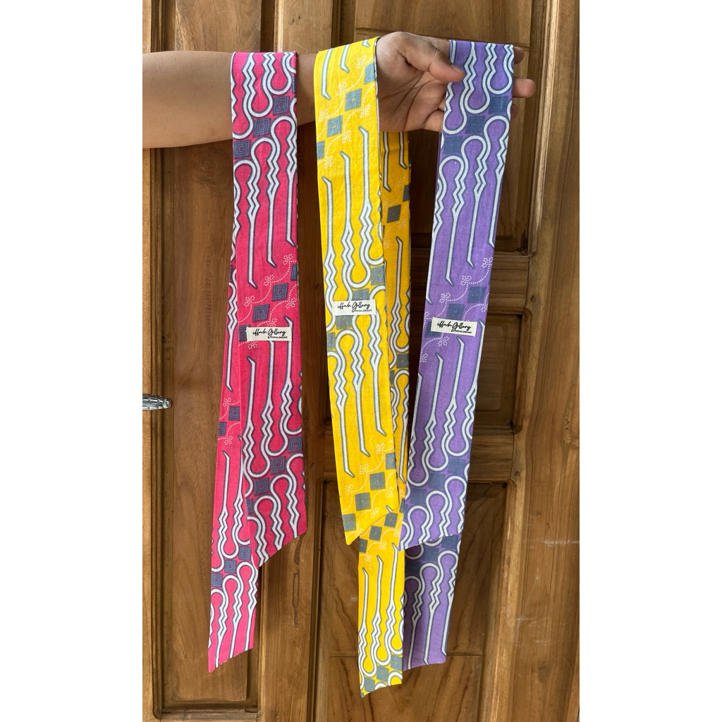 syal batik [ MACHETE ] syal scarf batik katun premium pria wanita