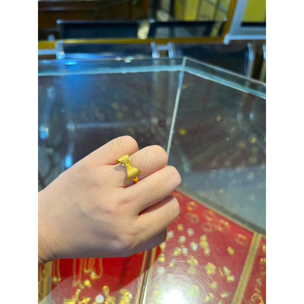 Cincin Pita Elegan Emas London LM 24K