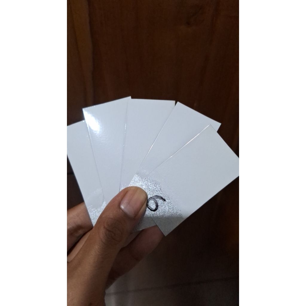 Cat powder coating - White bluish - putih kebiruan glossy
