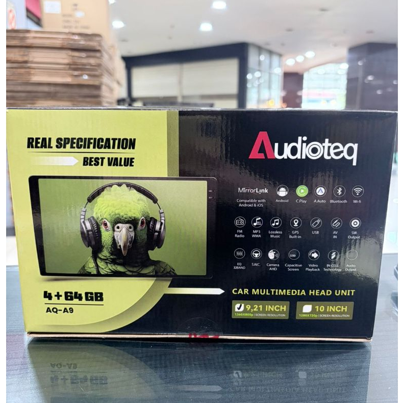 Head unit 4/64GB +  NFC AUDIOTEQ android mobil