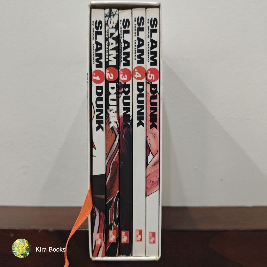 Komik Slam Dunk Deluxe Box Set 1-5 (preloved)