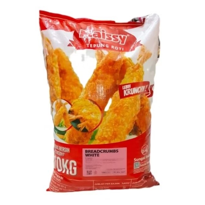 MAISSY TEPUNG ROTI TEPUNG PANIR PUTIH 10 KG