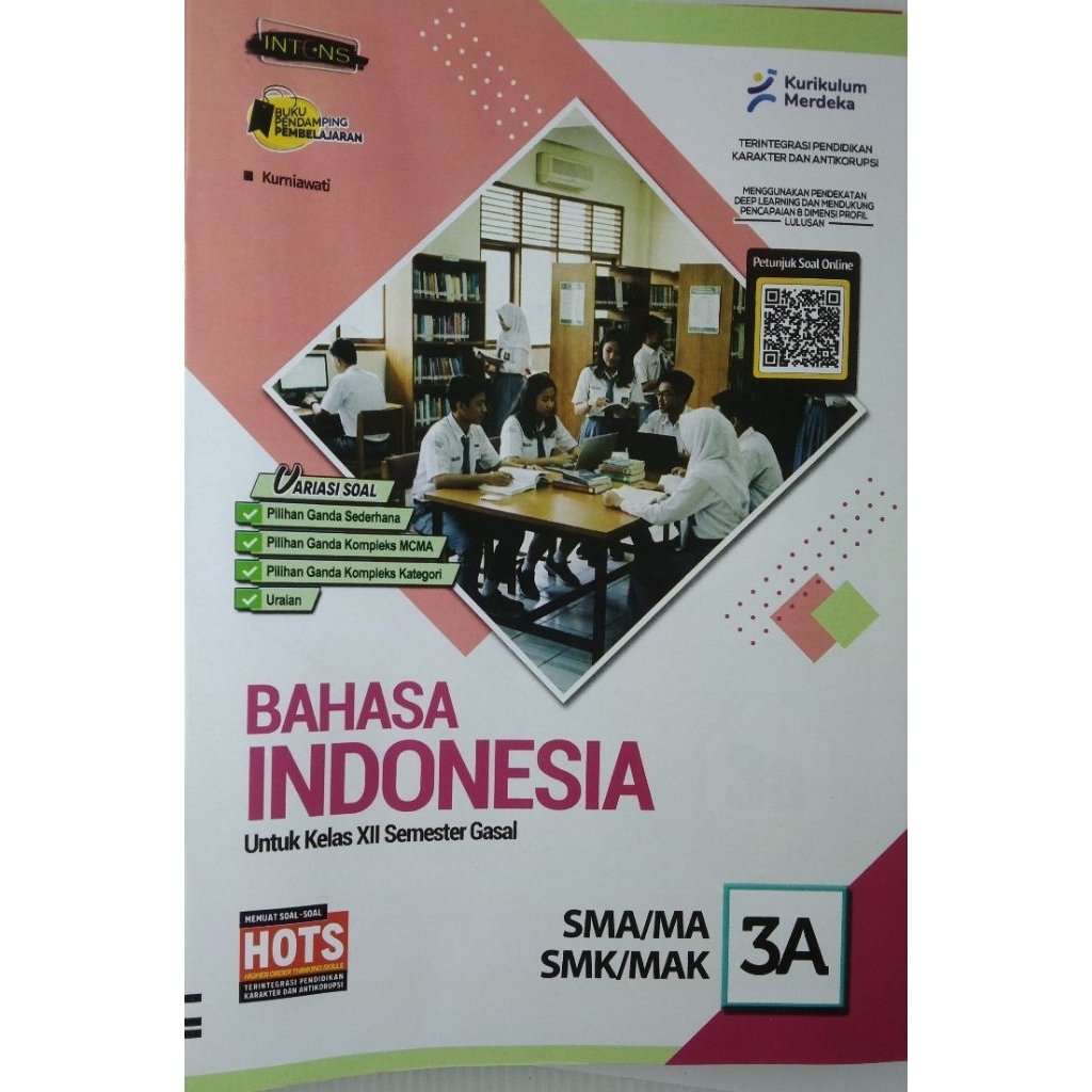 LKS SMA BAHASA INDONESIA kelas 12 semester 1 KURIKULUM MERDEKA.