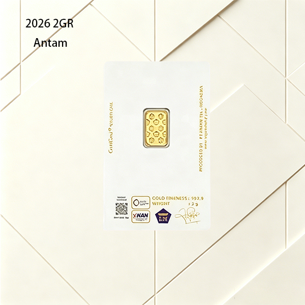 ANTAM 2026  2 Gram Micro Gold Logam Mulia