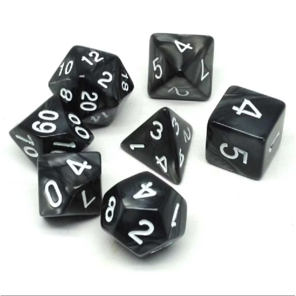Dadu polyhedral 7pcs