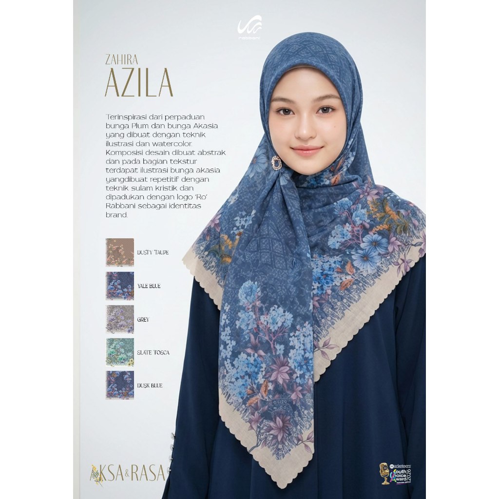 SEGI EMPAT MOTIF ZAHIRA AZILA RABBANI
