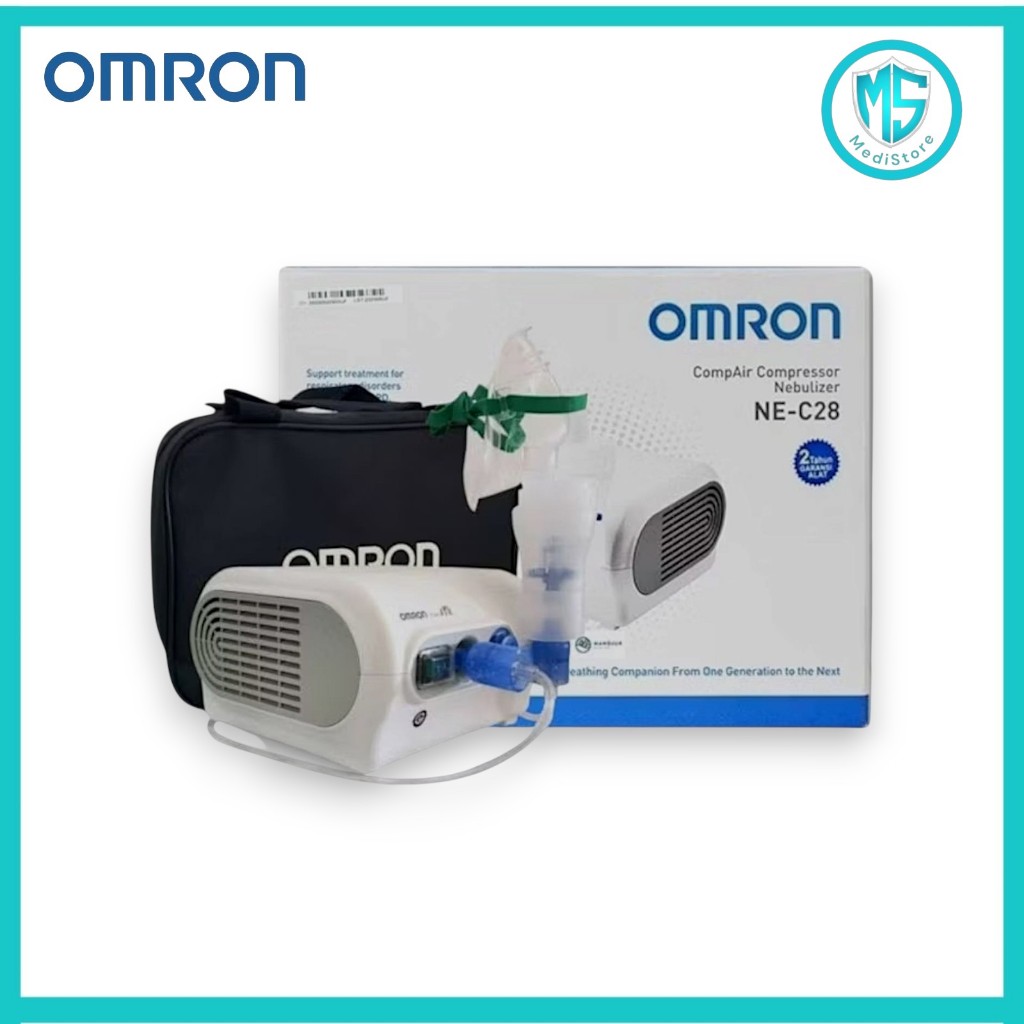 Nebulizer Omron NE-C28  Terapi Nebu Omron  Inhalasi Omron C28