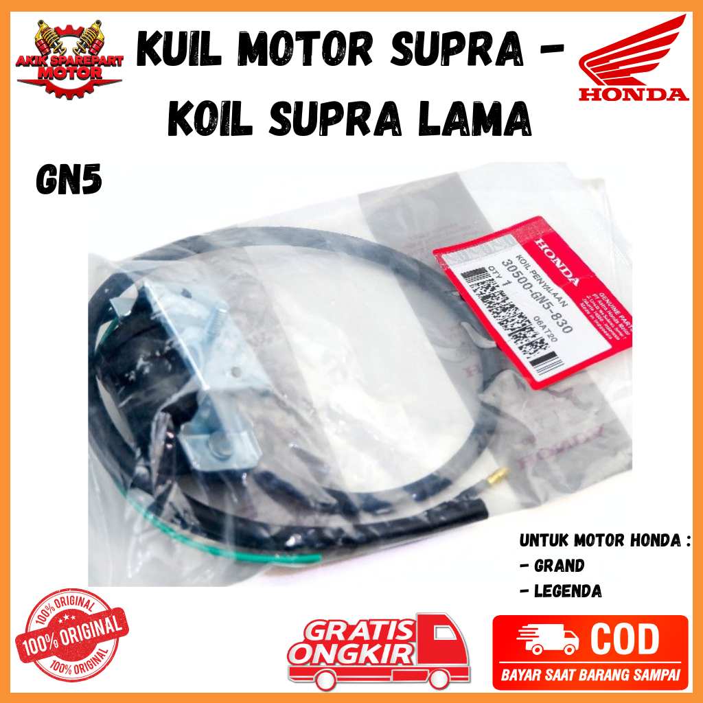 kuil motor supra - koil supra lama - koil astrea grand 30500-GN5-830 Original akik sperpart