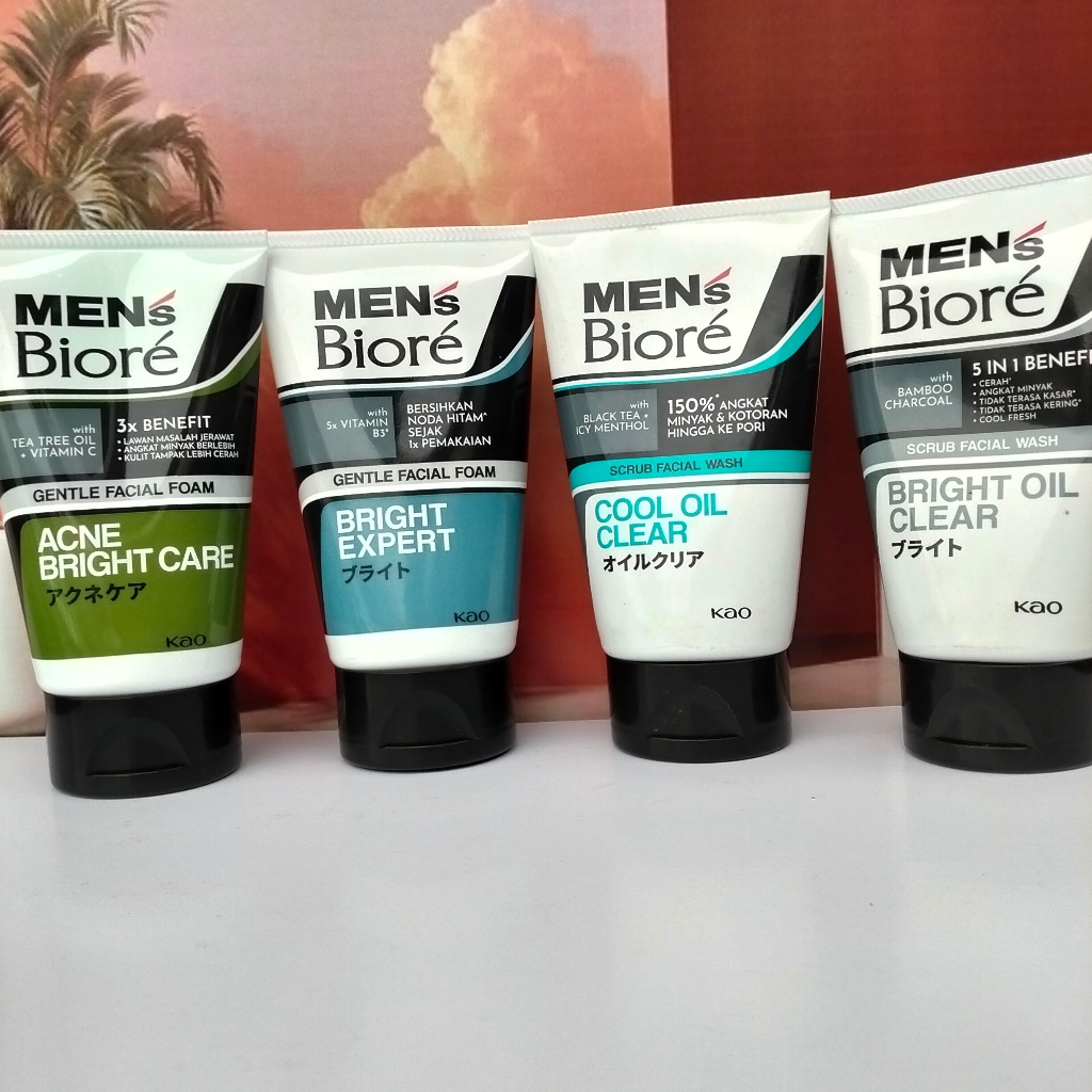 Sabun Cuci Muka Pria Mens Biore 100ML