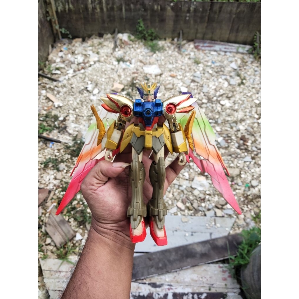 action figure robot gundam wing jumbo vintage jadul non mokit