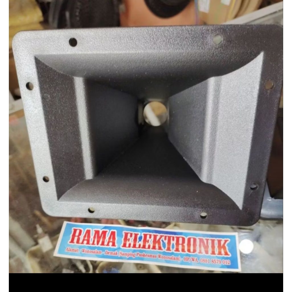 horn corong tweter 15x19 besi x loud HORN CORONG TWETER TWITTER UKURAN 15X19 15 X 19 CM BESI COR TEB