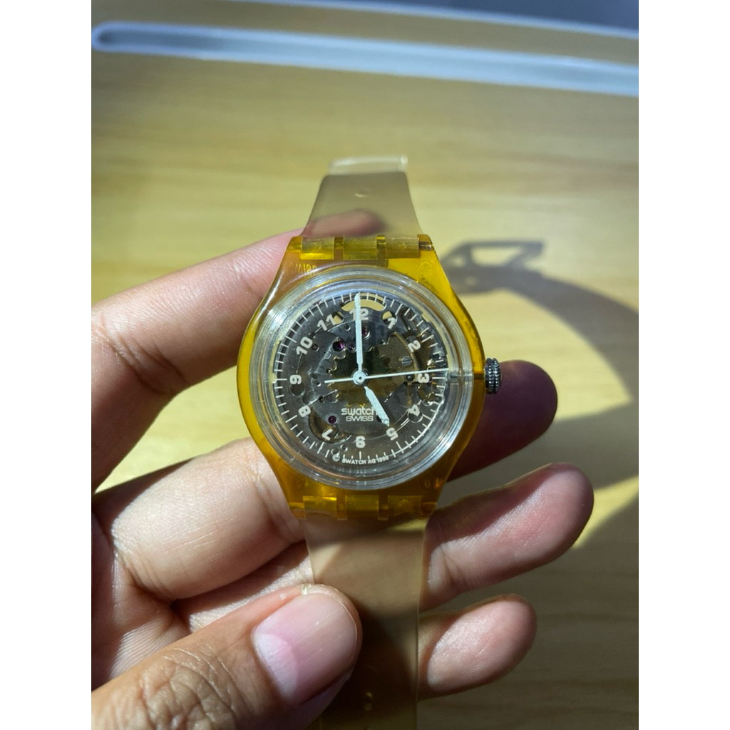 SWATCH AUTOMATIC ORIGINAL – TRANSPARAN VINTAGE CLASSIC