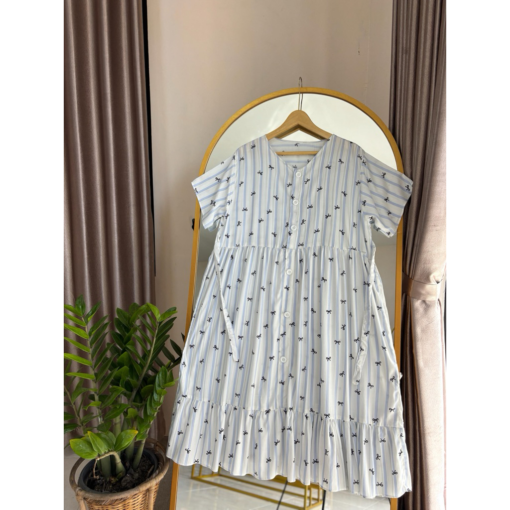 Daster Full Kancing Rayon Busui Grosir Daster Murah Jember JUMBO