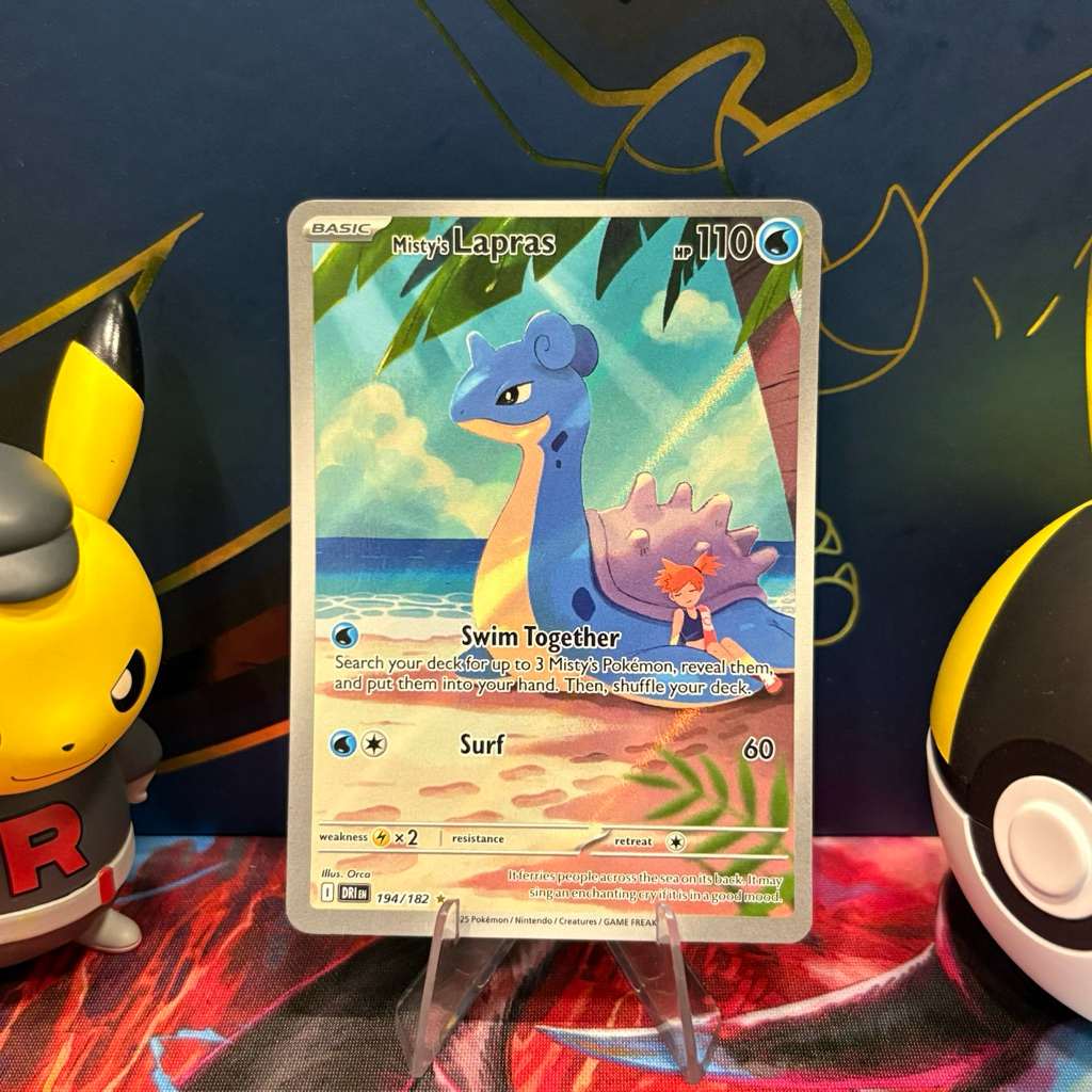 Misty's Lapras 194/182 ENG - IR - Destined Rivals - Pokemon TCG