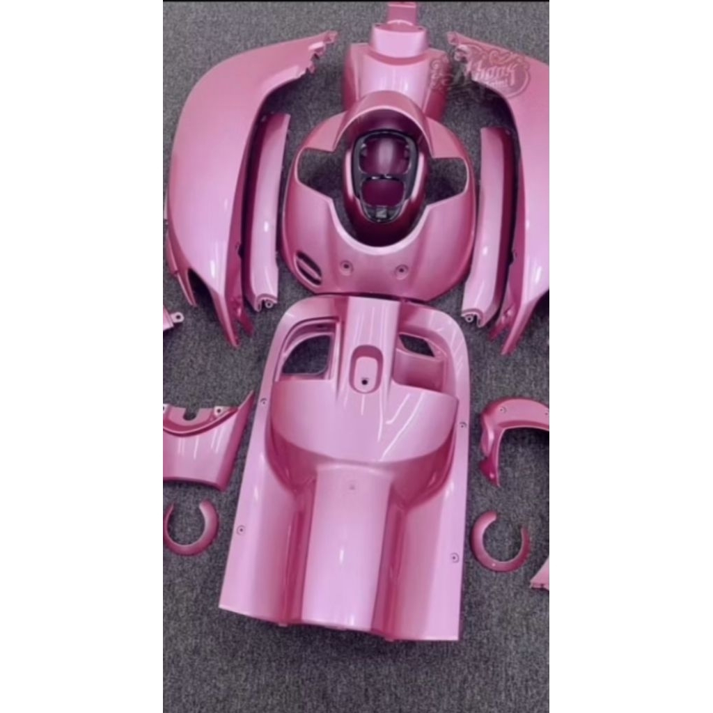 CAT PU PINK MISTIK CAT MOTOR CAT MOBIL