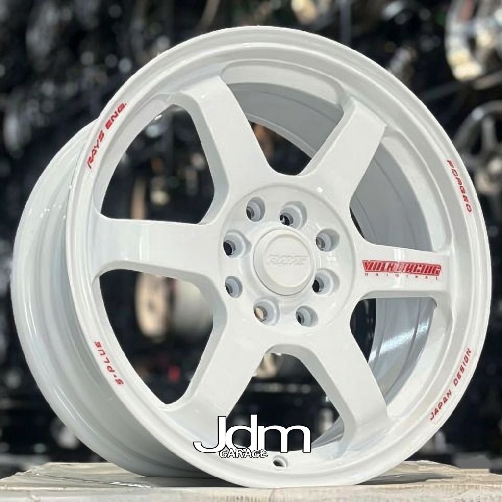 velg VOLKRAYS TE37 ring 16 lebar 7 et 40 racing r16 velg mobil Avanza Xenia Livina Wuling binguo kij