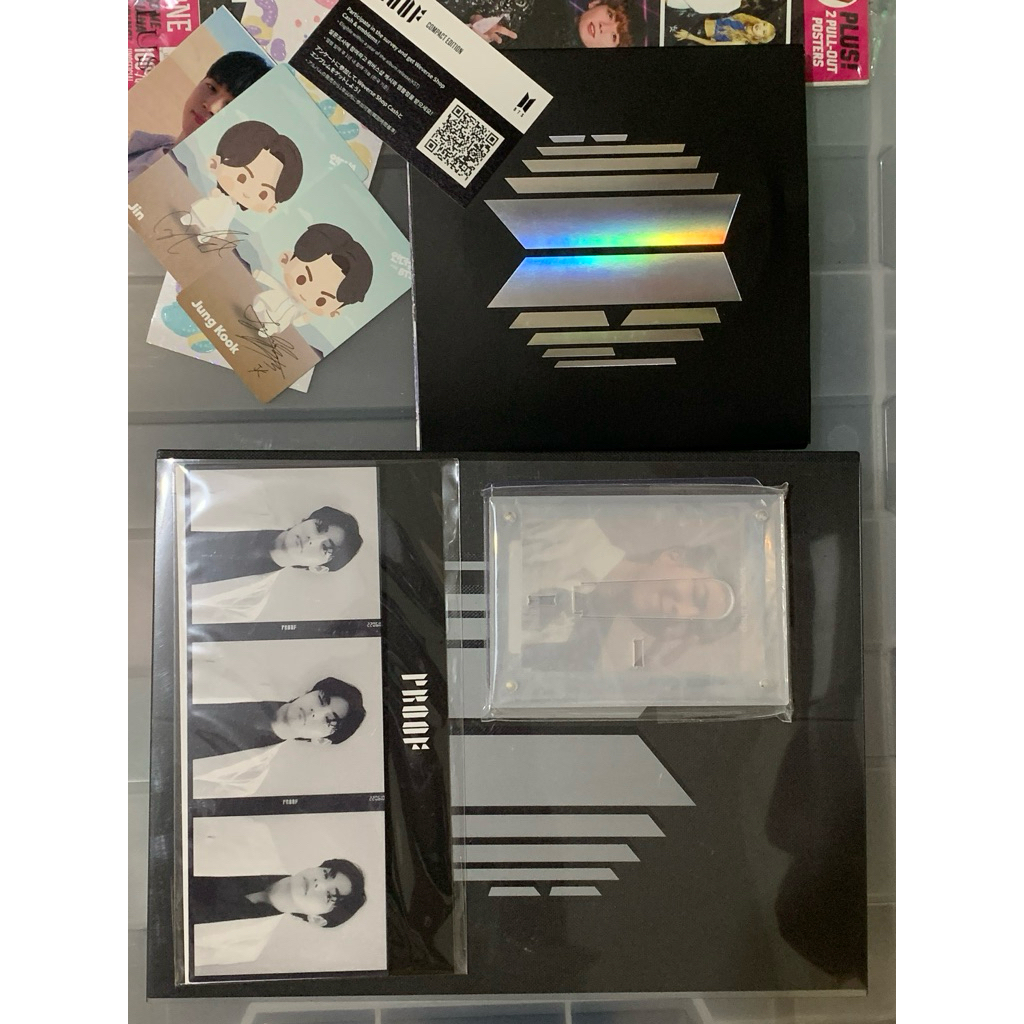 BTS PROOF ALBUM SET STANDARD COMPACT POB WEVERSE