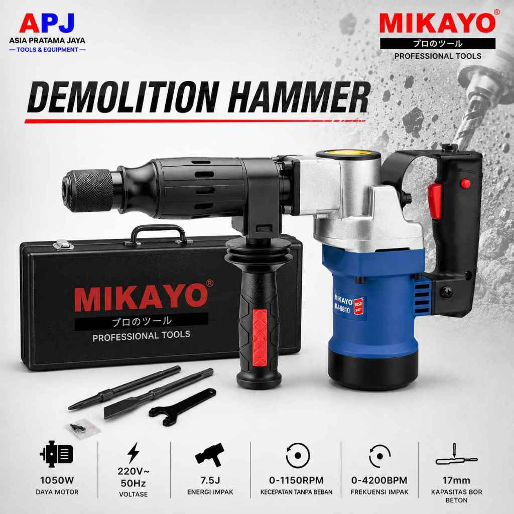 Makita HM0810T / HM 0810 T Mesin Demolition Hammer MESIN BOBOK