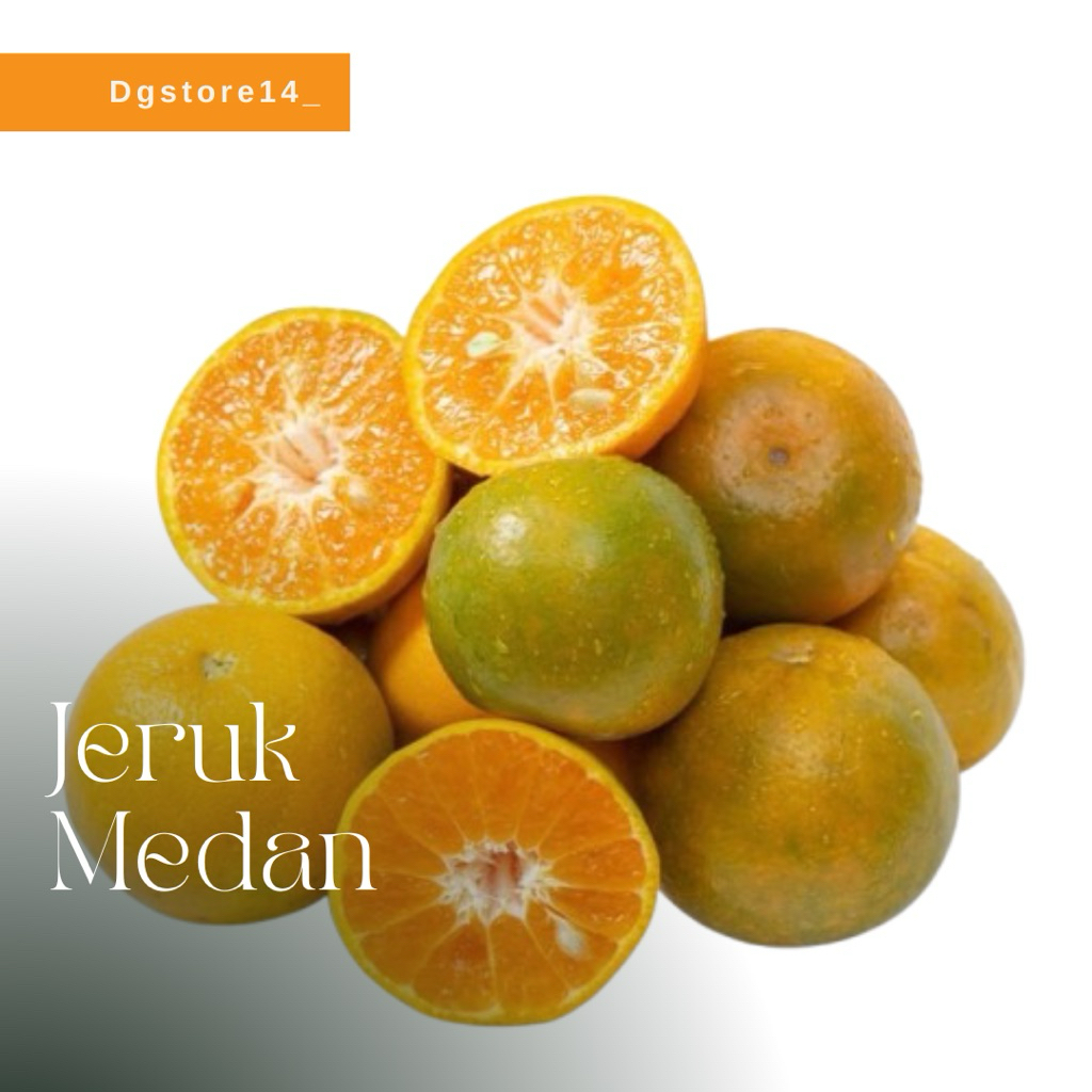 BUAH JERUK FRESH 1KG / Jeruk Medan Segar Bandung