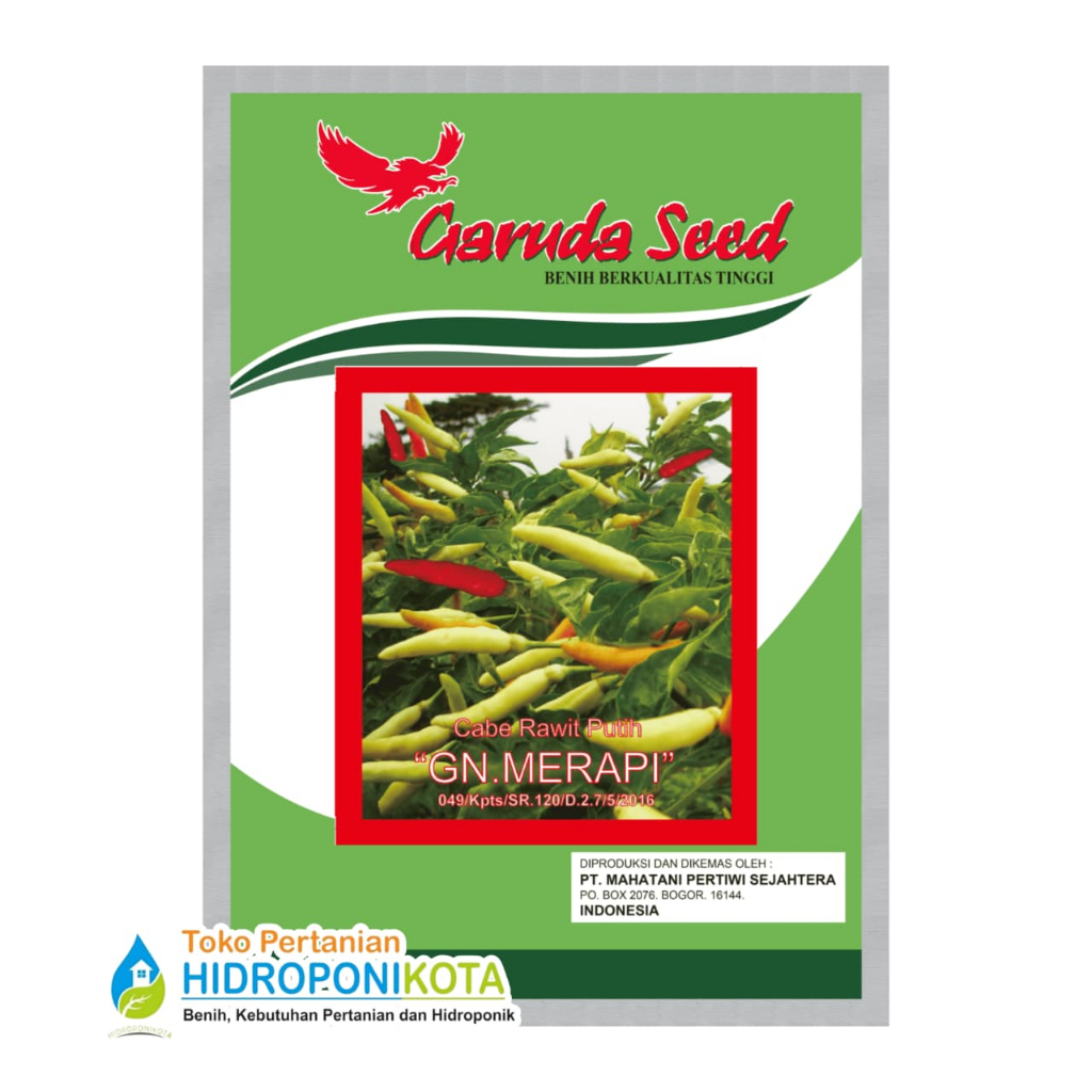GS - Benih Cabe Rawit Putih Gunung Merapi isi 10 gram - bibit cabe rawit garuda seed