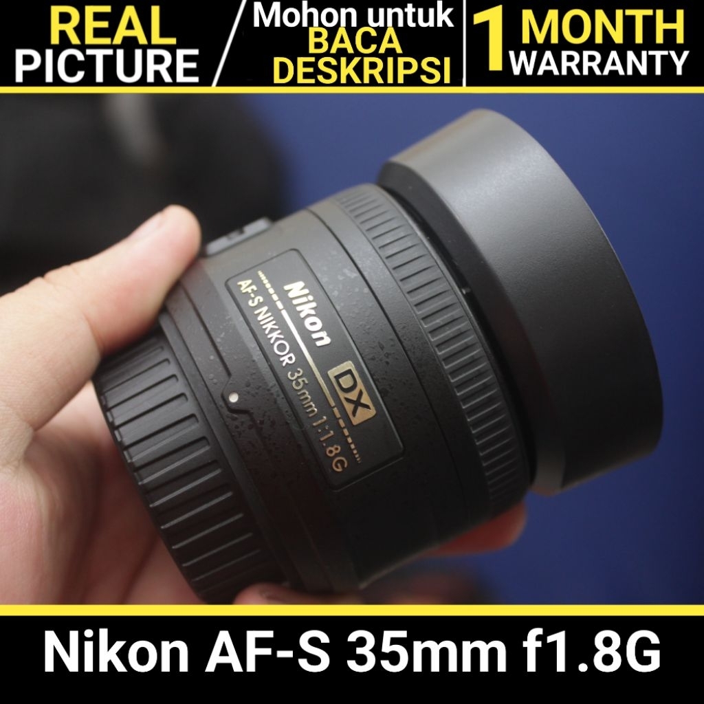 Nikon 35mm f1.8 AF-S BEKAS