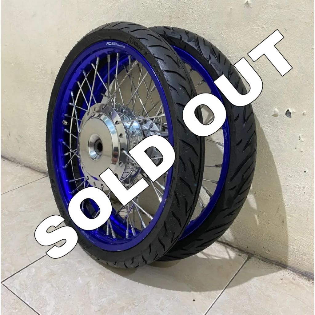 Velg ring 17 jari jari honda beat rossi blue drak