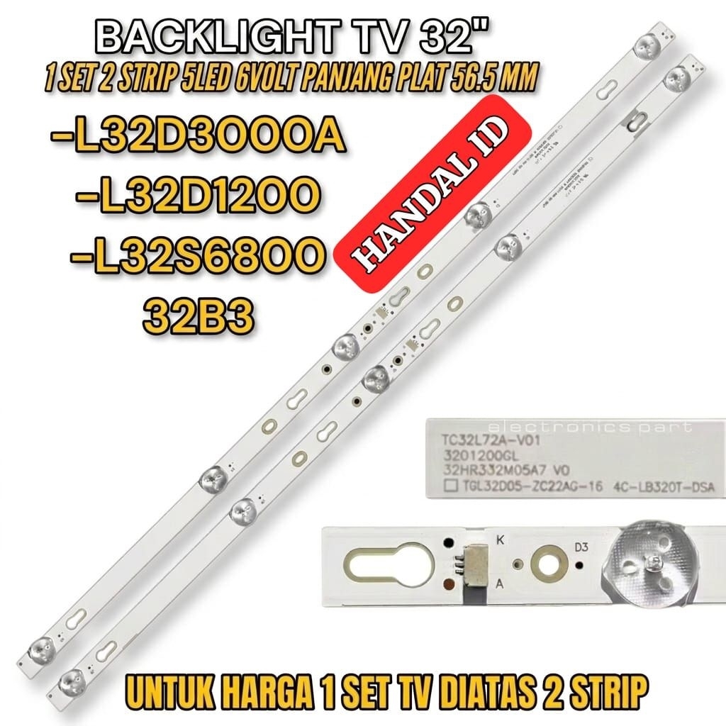 M9109 BACKLIGHT TV TCL 32D3000B 32D3000A 32D3000 32S6800 32D1200 32B3 32A3 BACKLIGHT TV TCL 32 INCH 