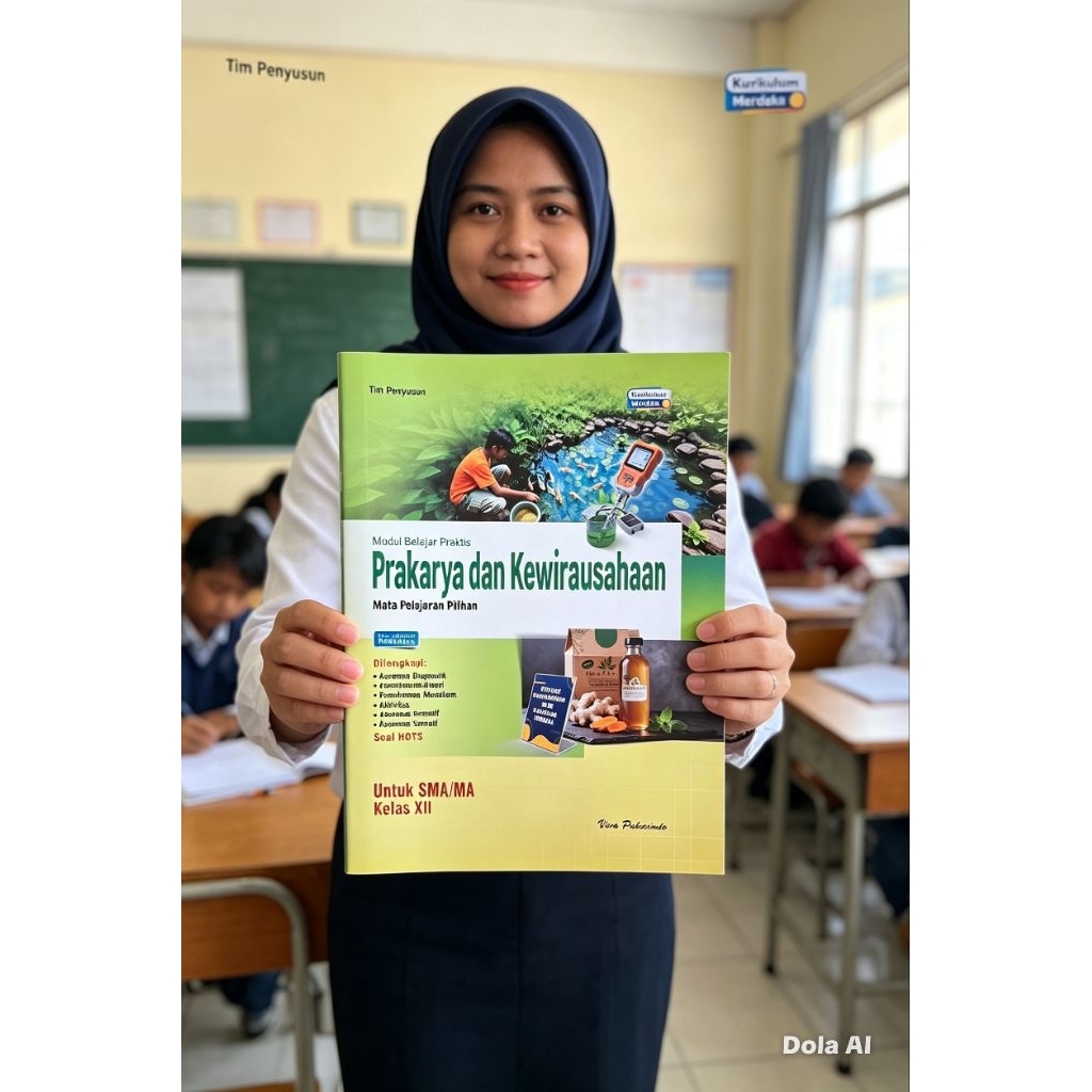 Buku lks Prakarya dan Kewirausahaan PKWU Viva Pakarindo SMA Kelas XII, 12 Kurikulum Merdeka Tahun 20