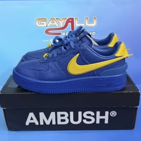 SEPATU NIKE AIR FORCE 1 LOW SP AMBUSH GAME ROYAL ORIGINAL DV3464 400 BNIB
